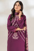 PURPLE-CAMBRIC-3 PIECE (BSHS233P17) BIN 31